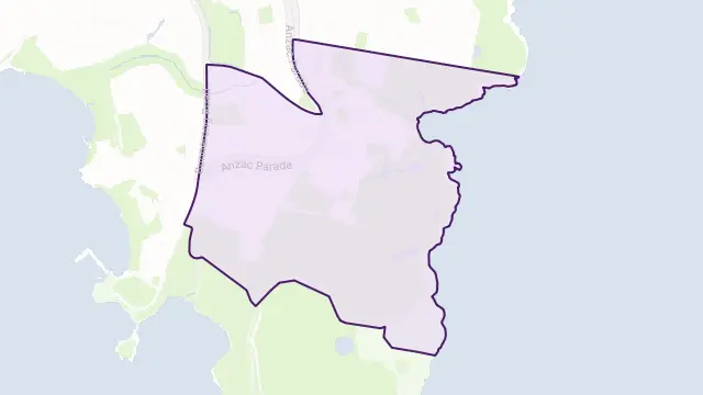 Little Bay Area Boundary Map