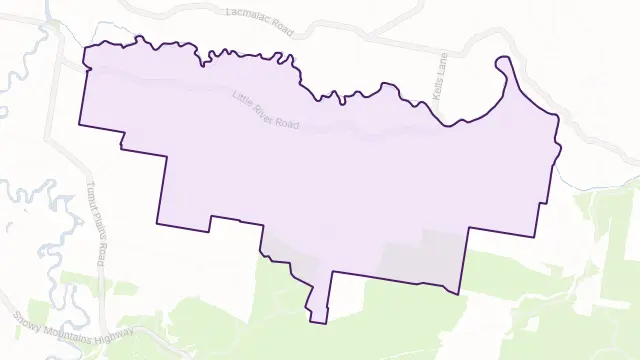 Little River Area Boundary Map