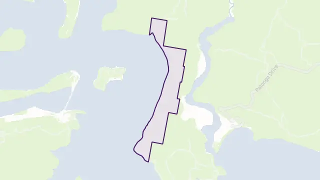 Little Wobby Area Boundary Map