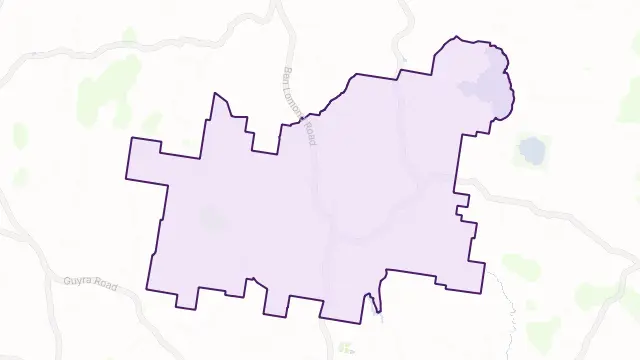 Llangothlin Area Boundary Map