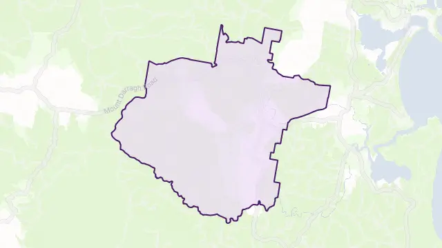 Lochiel Area Boundary Map