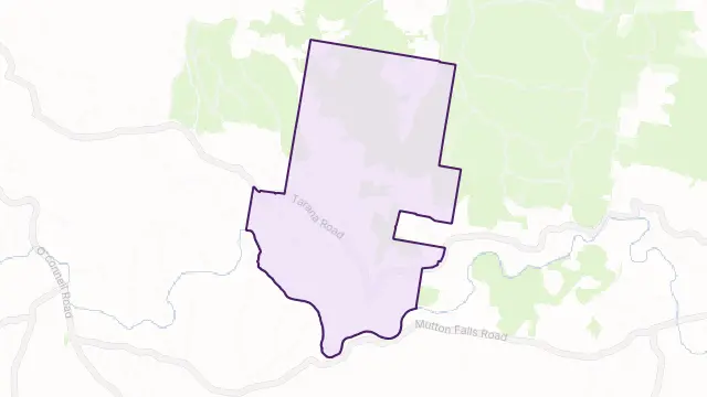 Locksley Area Boundary Map