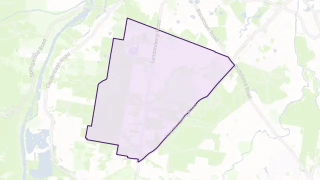 Londonderry Area Boundary Map