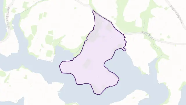 Longueville Area Boundary Map