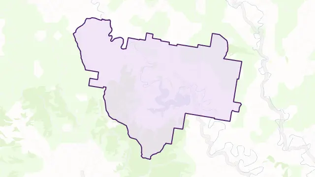 Lostock Area Boundary Map