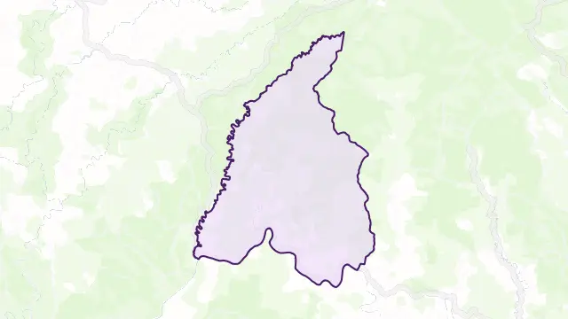 Lower Creek Area Boundary Map