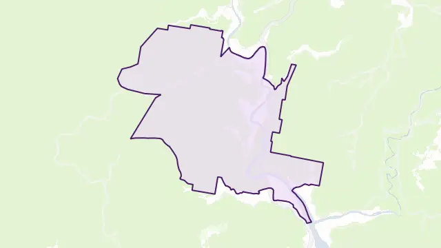 Lower Mangrove Area Boundary Map