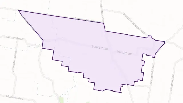 Lowesdale Area Boundary Map