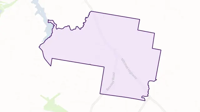 Lucknow Area Boundary Map
