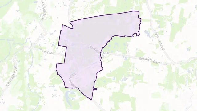 Luddenham Area Boundary Map
