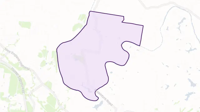 Luskintyre Area Boundary Map
