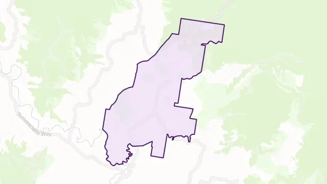 Lynchs Creek Area Boundary Map