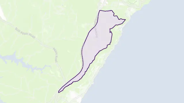 Maddens Plains Area Boundary Map