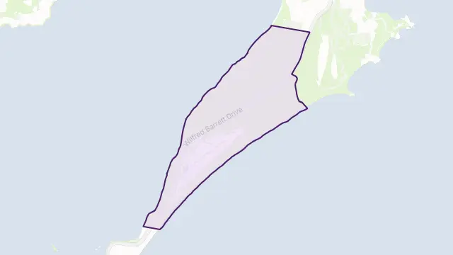 Magenta Area Boundary Map