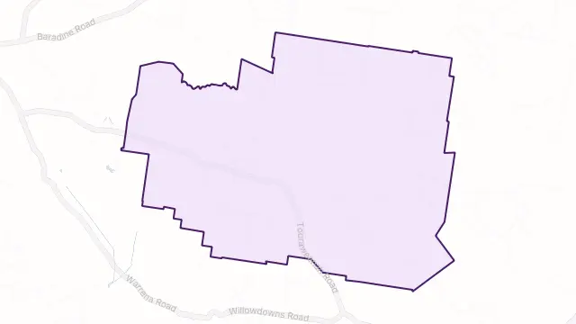 Magometon Area Boundary Map
