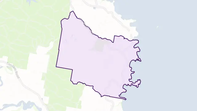 Malua Bay Area Boundary Map
