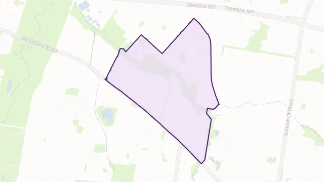 Marayong Area Boundary Map