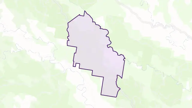 Mares Run Area Boundary Map