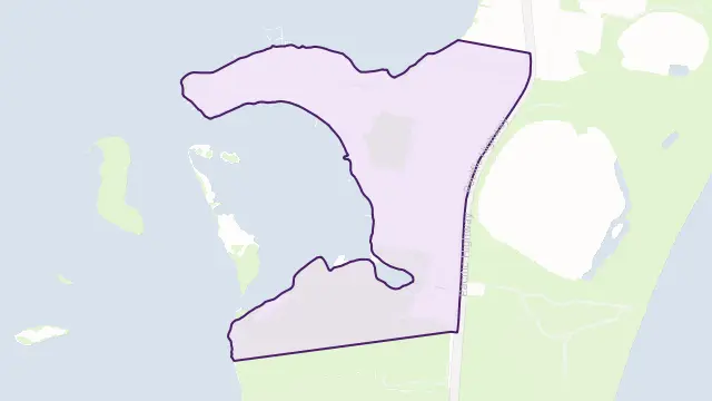 Marks Point Area Boundary Map