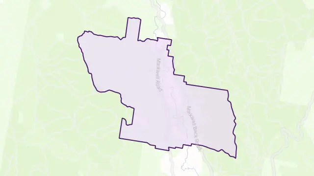 Markwell Area Boundary Map