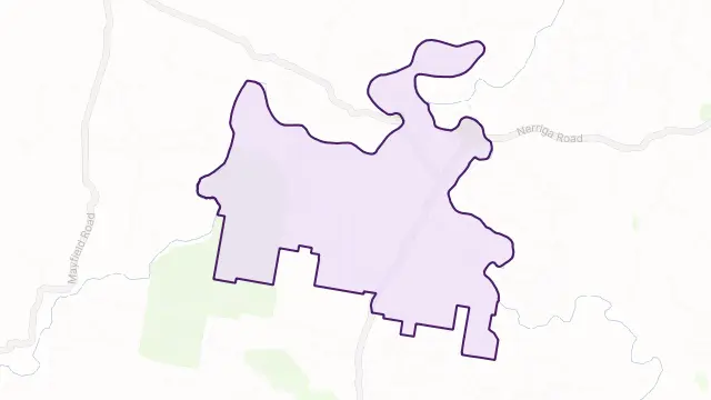 Marlowe Area Boundary Map