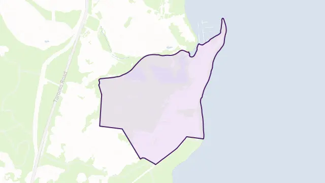 Marmong Point Area Boundary Map