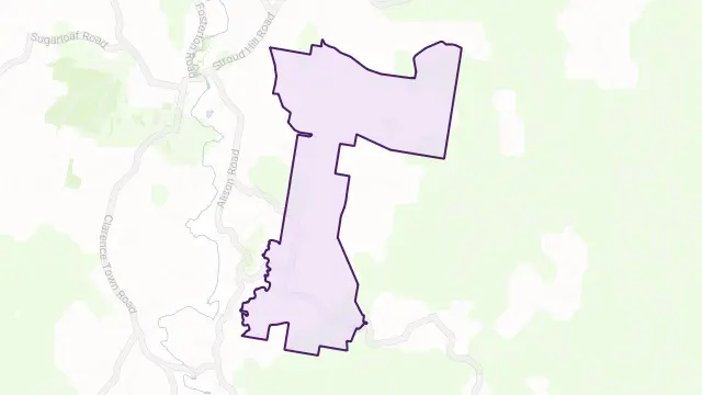 Marshdale Area Boundary Map