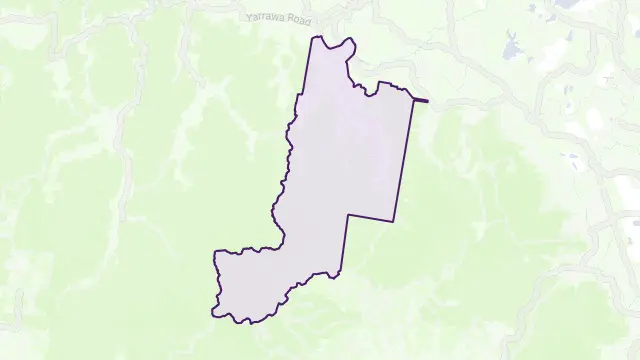 Martindale Area Boundary Map