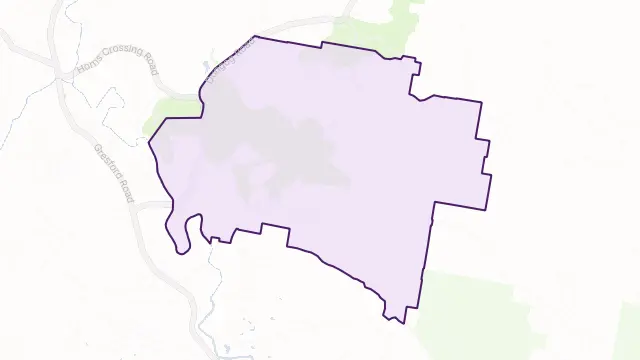 Martins Creek Area Boundary Map