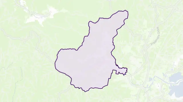 Martinsville Area Boundary Map