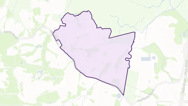 Maryland Area Boundary Map