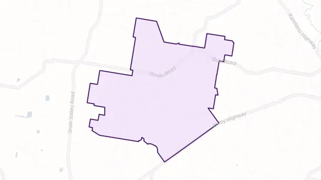 Marys Mount Area Boundary Map