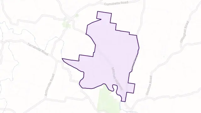 Maryvale Area Boundary Map