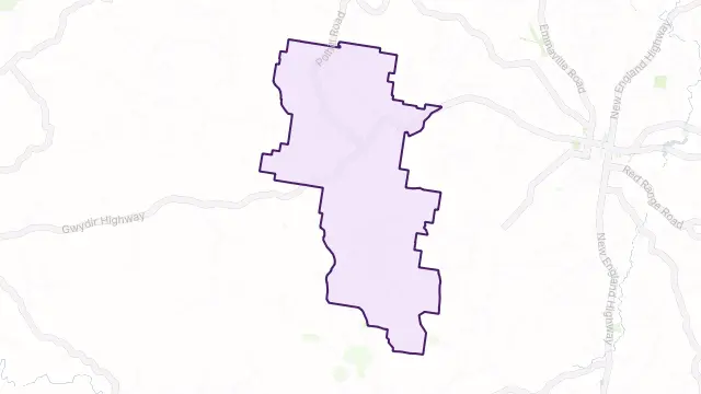 Matheson Area Boundary Map