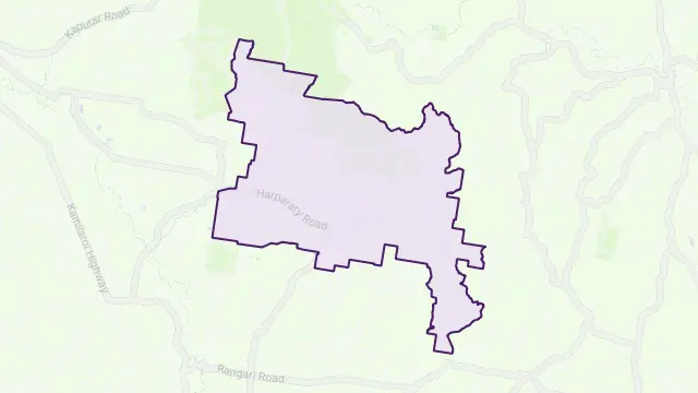 Maules Creek Area Boundary Map