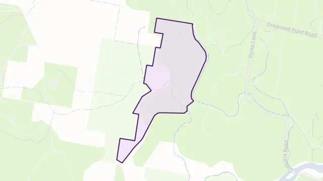Mayfield Area Boundary Map