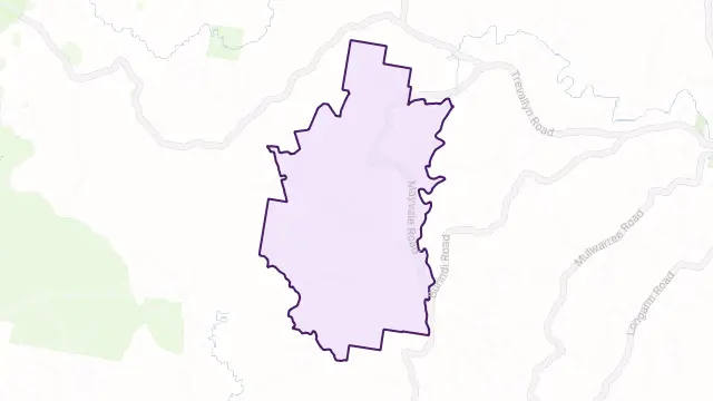 Mayvale Area Boundary Map
