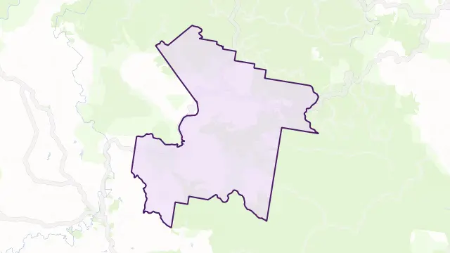 Megan Area Boundary Map