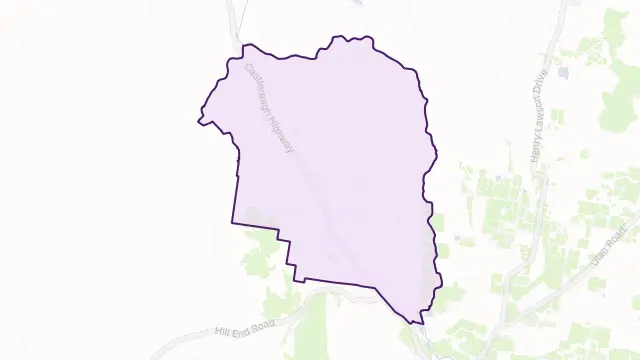 Menah Area Boundary Map