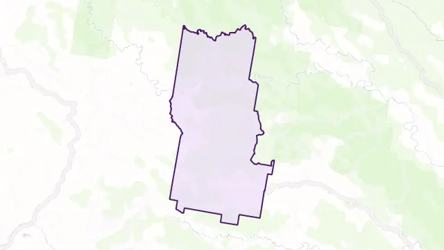 Mernot Area Boundary Map