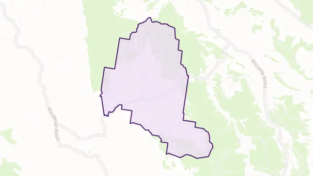 Meroo Area Boundary Map