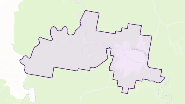 Merricumbene Area Boundary Map
