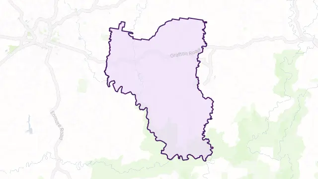 Metz Area Boundary Map