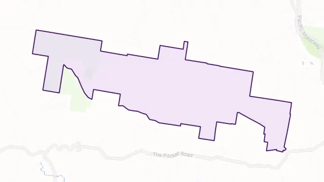 Middle Pocket Area Boundary Map