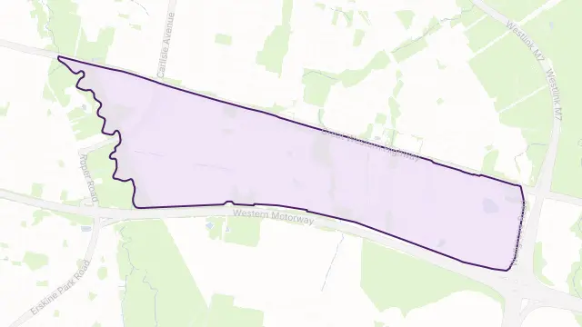 Minchinbury Area Boundary Map