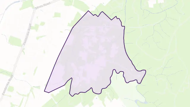 Minto Heights Area Boundary Map