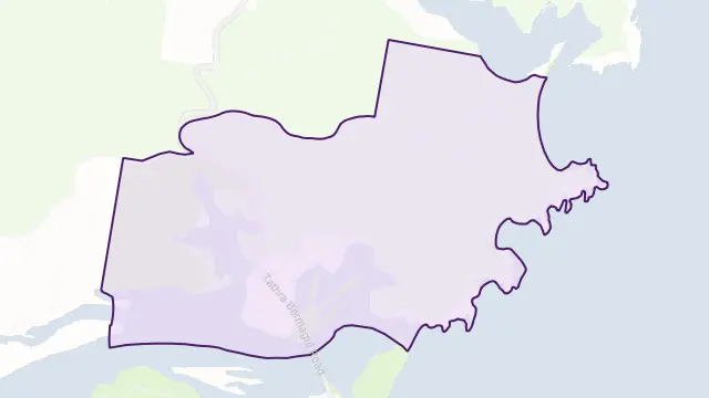 Mogareeka Area Boundary Map