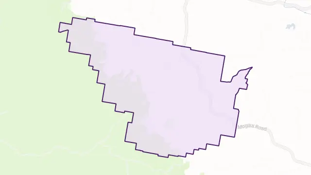 Mogilla Area Boundary Map