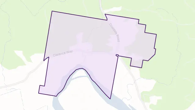Moleville Creek Area Boundary Map