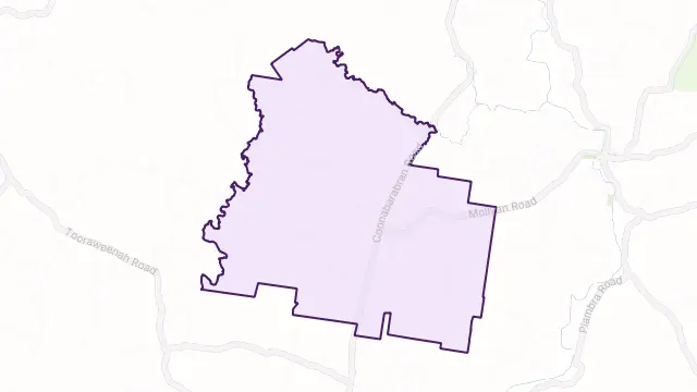 Mollyan Area Boundary Map